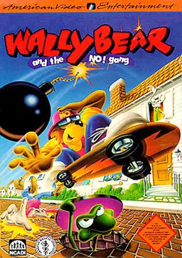 Wally Bear and the NO! Gang NES box art