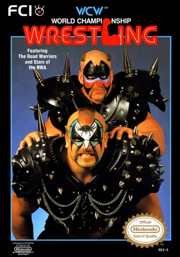 WCW Wrestling box art