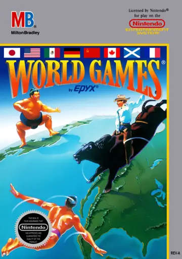 World Games NES box art