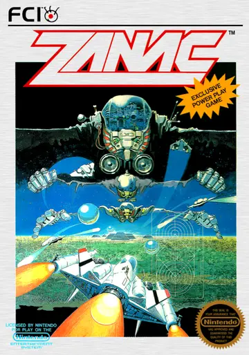 Zanac NES box art