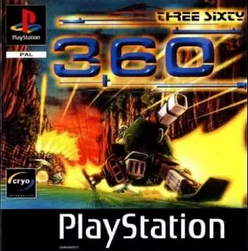360: Three Sixty PS1 box art