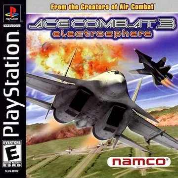 Ace Combat 3 box art