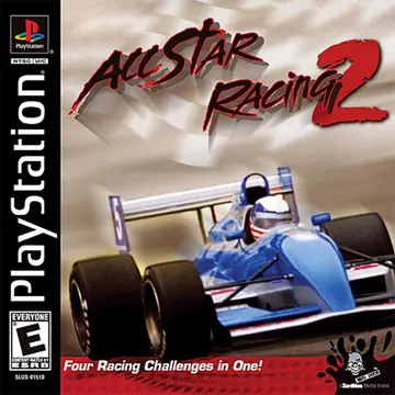 All-Star Racing 2 PS1 box art