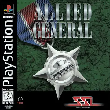 Allied General PS1 box art