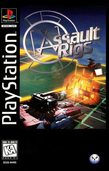 Assault Rigs PS1 box art