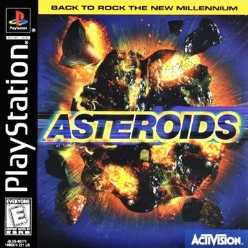 Asteroids PS1 box art