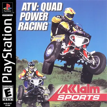 ATV Quad Power Racing PS1 box art