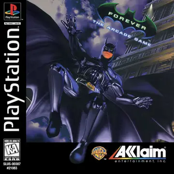 Batman Forever: The Arcade Game box art