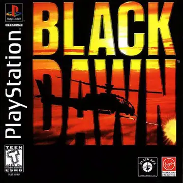 Black Dawn PS1 box art