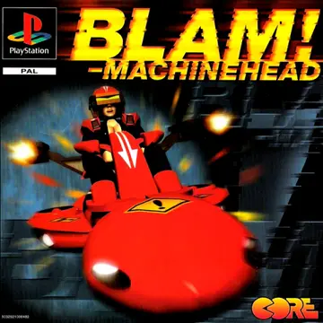 Blam! Machinehead PS1 box art