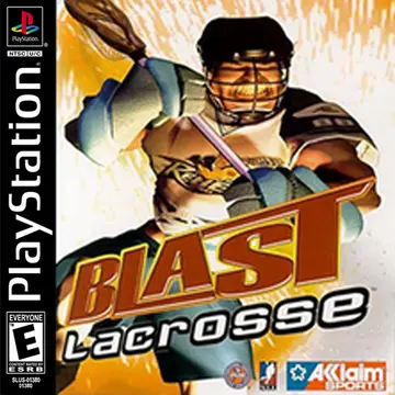 Blast Lacrosse PS1 box art