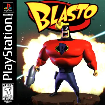 Blasto PS1 box art