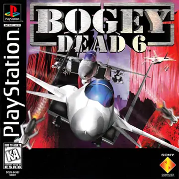 Bogey Dead 6 PS1 box art