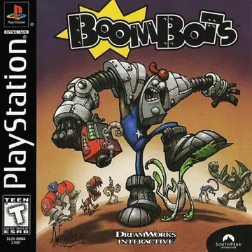 BoomBots PS1 box art