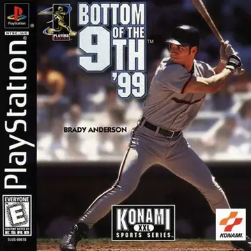 Bottom of the 9th '99 PS1 box art