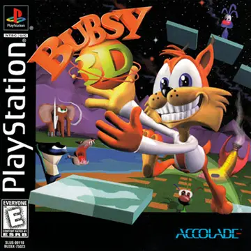 Bubsy 3D box art