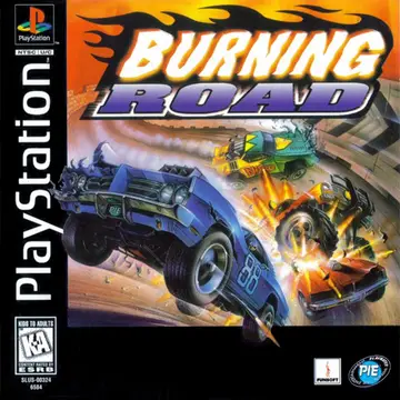 Burning Road PS1 box art