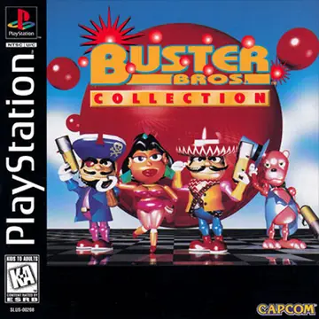 Buster Bros. Collection PS1 box art