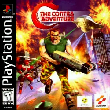 C The Contra Adventure box art