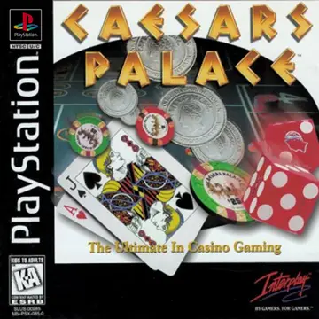 Caesars Palace PS1 box art