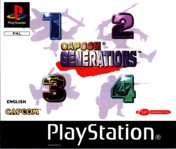 Capcom Generations PS1 box art