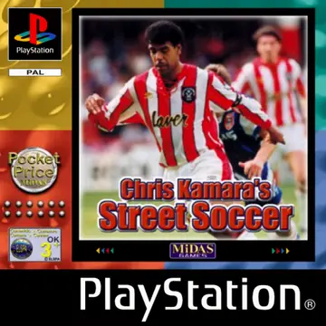 Chris Kamara's Street Soccer PS1 box art
