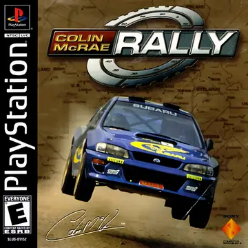 Colin McRae Rally box art