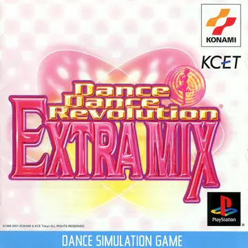 Dance Dance Revolution Extra Mix box art