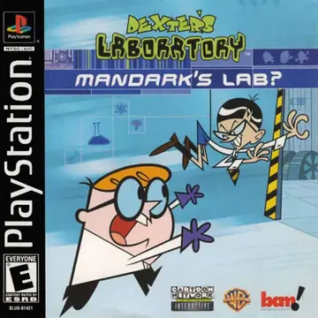 Dexter's Laboratory: Mandark's Lab? PS1 box art