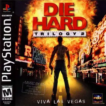 Die Hard Trilogy 2: Viva Las Vegas PS1 box art