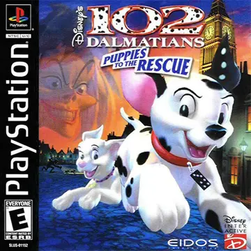 Disney's 102 Dalmatians: Puppies to the Rescue box art