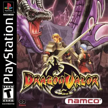 Dragon Valor PS1 box art