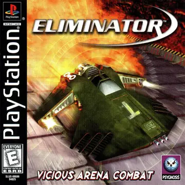 Eliminator PS1 box art