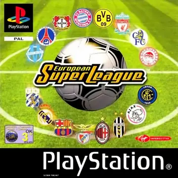 European Super League PS1 box art