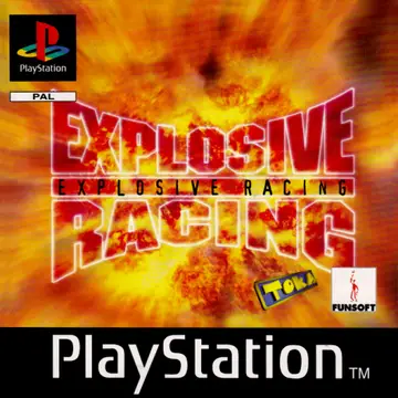 Explosive Racing PS1 box art