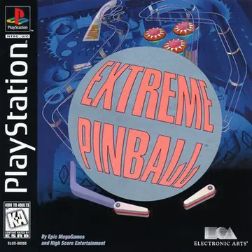 Extreme Pinball PS1 box art