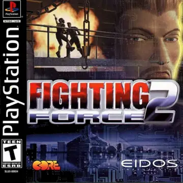 Fighting Force 2 PS1 box art