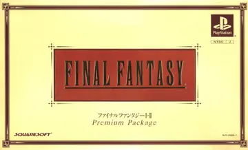 Final Fantasy PS1 box art