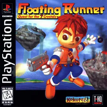 Floating Runner: Quest for the 7 Crystals box art