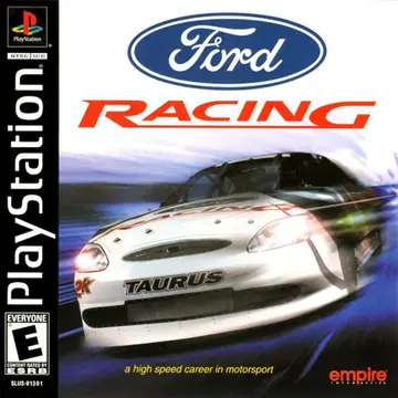 Ford Racing PS1 box art