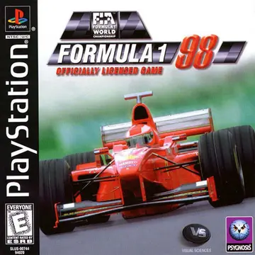 Formula 1 98 PS1 box art
