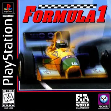 Formula 1 PS1 box art