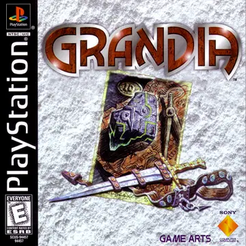 Grandia PS1 box art