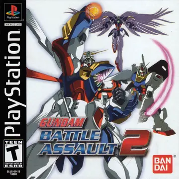 Gundam: Battle Assault 2 PS1 box art