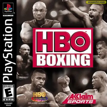 HBO Boxing PS1 box art