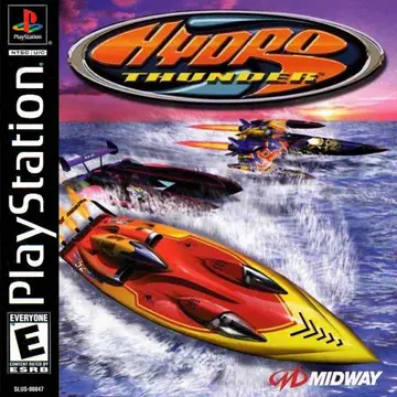 Hydro Thunder PS1 box art
