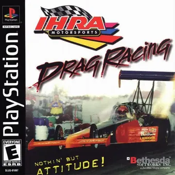 IHRA Drag Racing PS1 box art