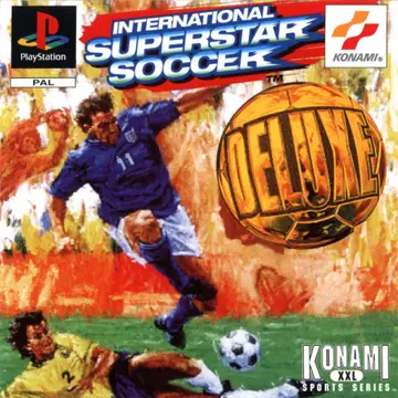 International Superstar Soccer Deluxe PS1 box art