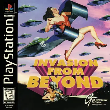 Invasion from Beyond PS1 box art