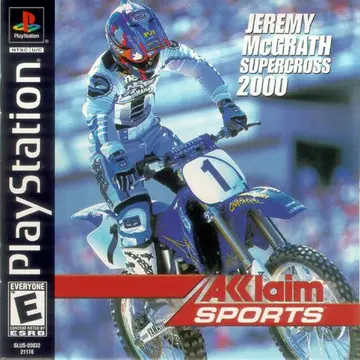 Jeremy McGrath Supercross 2000 box art